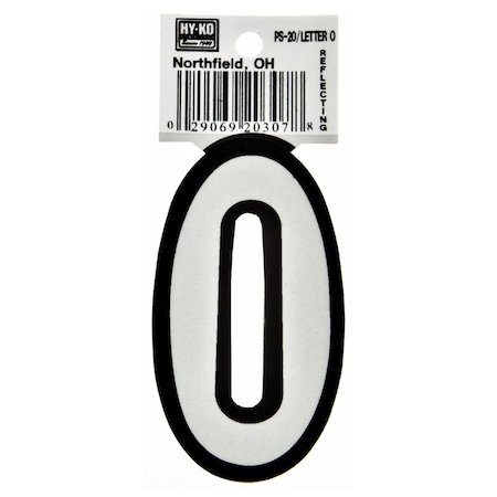 Hy-Ko 3.25In Boat Letter O, 10PK A20307